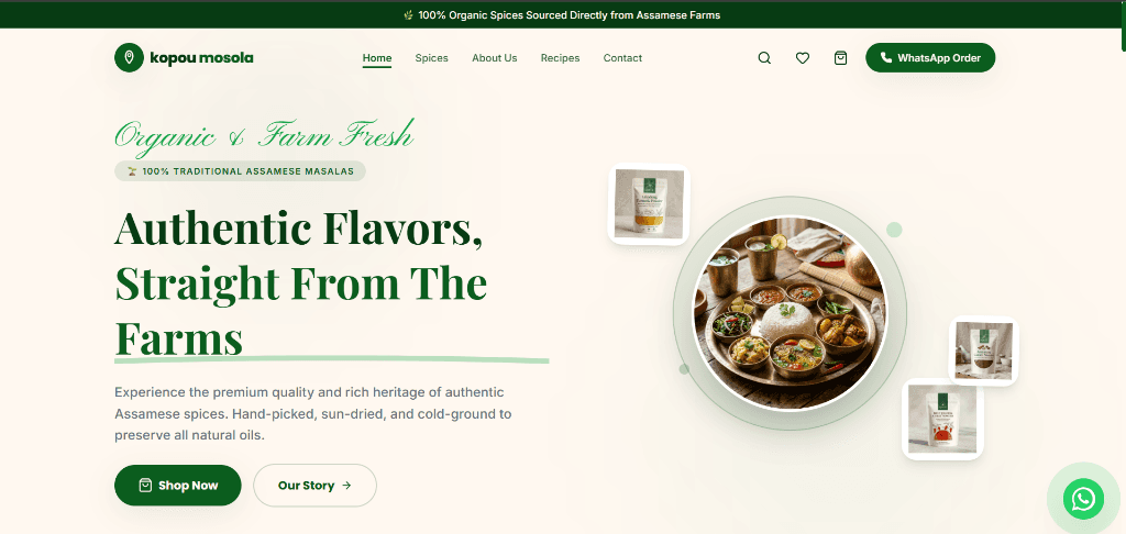 Kopou Mosola Spices