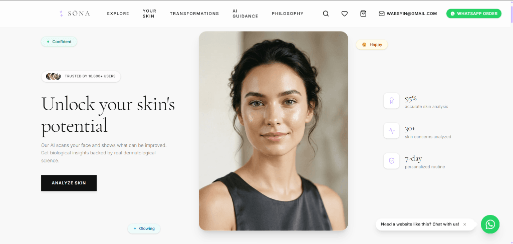 Sona AI Skin Care